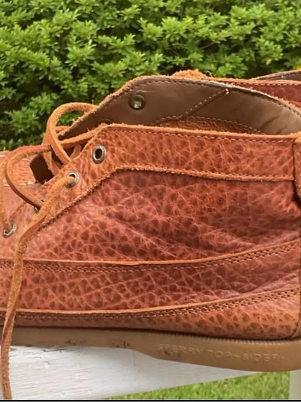 Sperry Chestnut Brown Leather Chukka Boots
